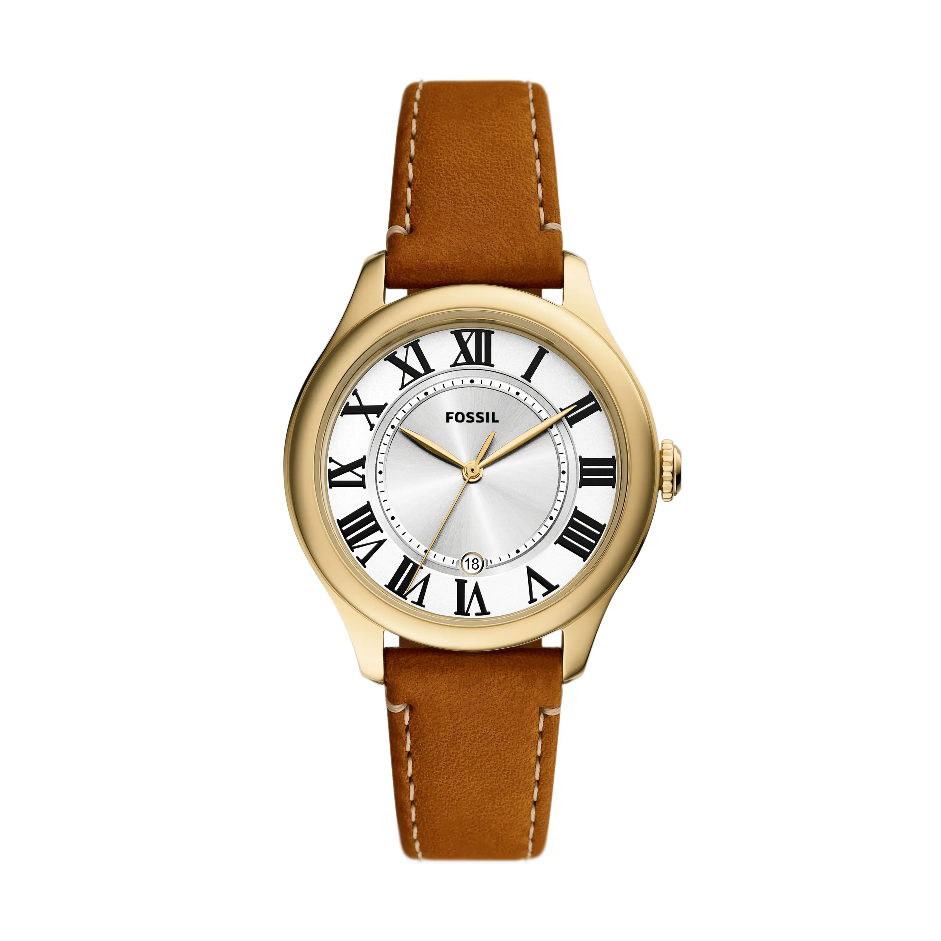 Fossil Women's Gilmore Three-Hand Date, Two-Tone Stainless Steel Watch
