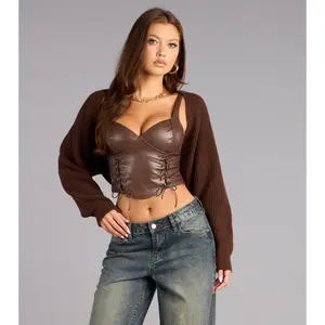 Effortless Chill Ribbed Bolero