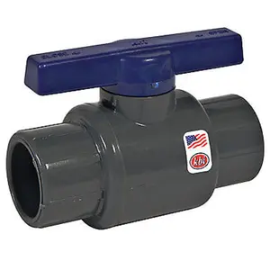 NDS  1.5 in. PVC Ball Valve, Schedule 80