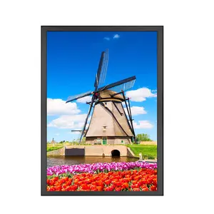 HKSIGN LED Backlit Poster Frame for Home Decorative Wall Arts Display