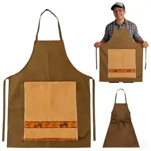 Funny Chef Prank Apron for Men |   Creative Gag Gift Apron with Hidden Pocket Surprise |   Perfect Christmas/Birthday/White Elephant Party Gift