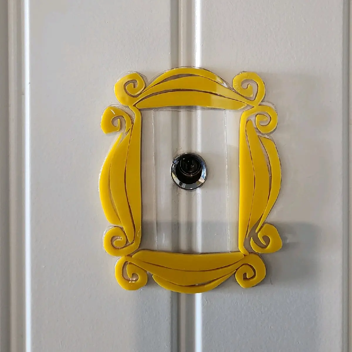 friends theme door peephole frame friends theme door peephole frame