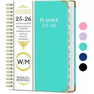 Multifunctional Coil Diary Planner, Monthly Weekly Daily Plan Pages, Efficient Time Management Tool, Record Storage Organizer