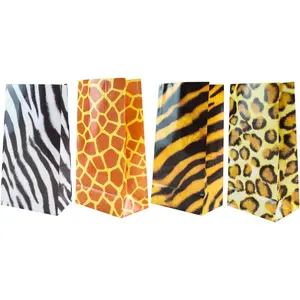 oo  Print Design  Paper Bags for Candy Party Favors, Snacks, Decoration,  Arts & Crafts, Lunch Picnics, Event Supplies (36 Bags)