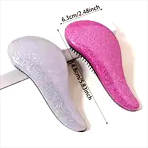 Smoothing Brush for Natural, Wet & Dry Hair, Special Wig Care Tool