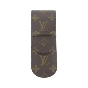 Pre-owned Louis Vuitton Canvas Small Leather Goods Monogram Pen Case