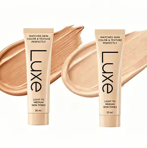 Luxury Color-Changing Foundation for Women (2-Pack) — Instantly adapts to skin tone — Buildable coverage (Light to Medium / Medium-Deep to Deep) — 12-hour wear — Natural, dewy finish