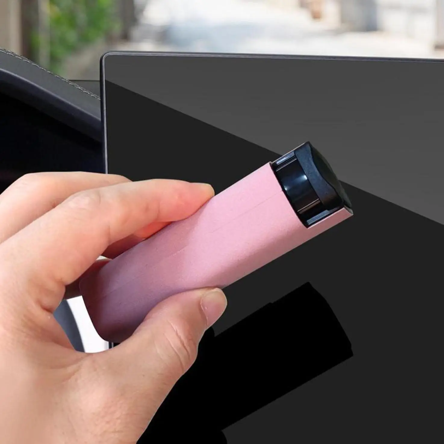 Portable Car Screen Cleaner, Reusable Car Screen Cleaning Wipe, Multipurpose Cleaning Tool for Car Interior, Car Accessories for Daily Use