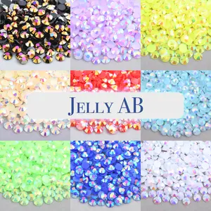 Mix Size Jelly Resin AB Rhinestones