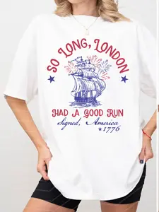 Add Tanktop So Long London 4th of July Shirt With Comma Ver 2, Fourth Of July Shirt, July 4th Shirt