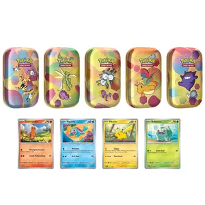 Pokemon TCG 151 Mini Tin 5-Pack Exclusive Bundle Set cards