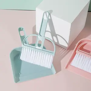 Pet cleaning supplies set: dustpan, small broom, candy-colored broom, pet cleaning tool, poop scooper