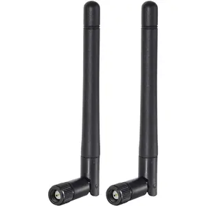Dual Band WiFi Antenna 3dBi SMA Male Antenna(2-Pack) for  Vedio  IP Camera Recorder  Recorder  Trailer Rear View Backup Camera Reversing