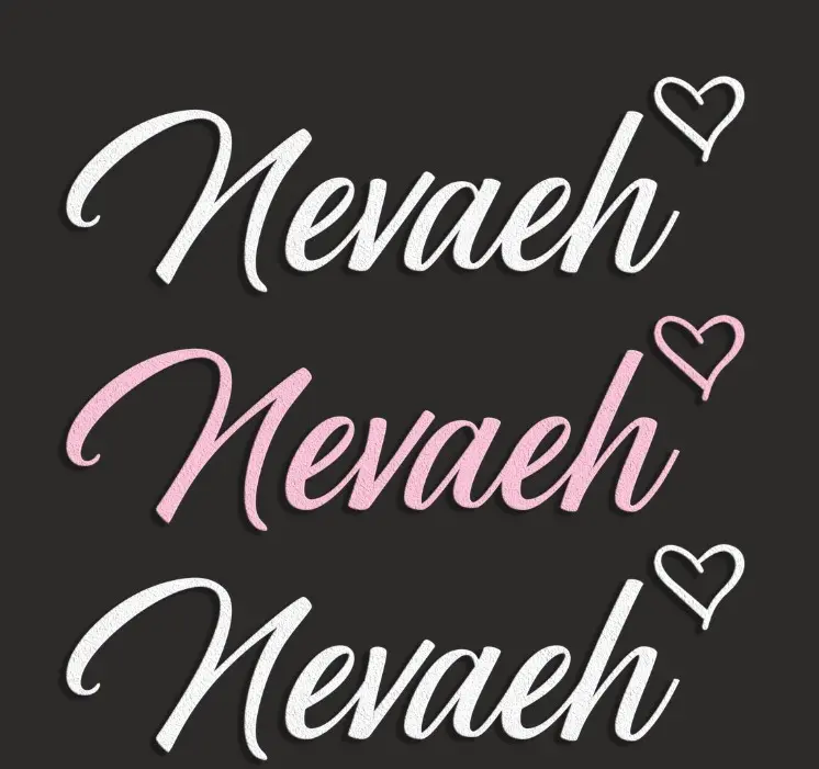 Cursive Name Decal - Personalized Name Decoration DecalLA50