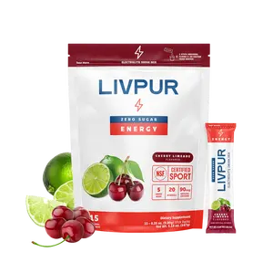 LIVPUR Energy Pre-workout Drink Zero Sugar Electrolytes Sport Formula for Mental Clarity & Endurance Support