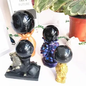 Obsidian Ball Home Ornament