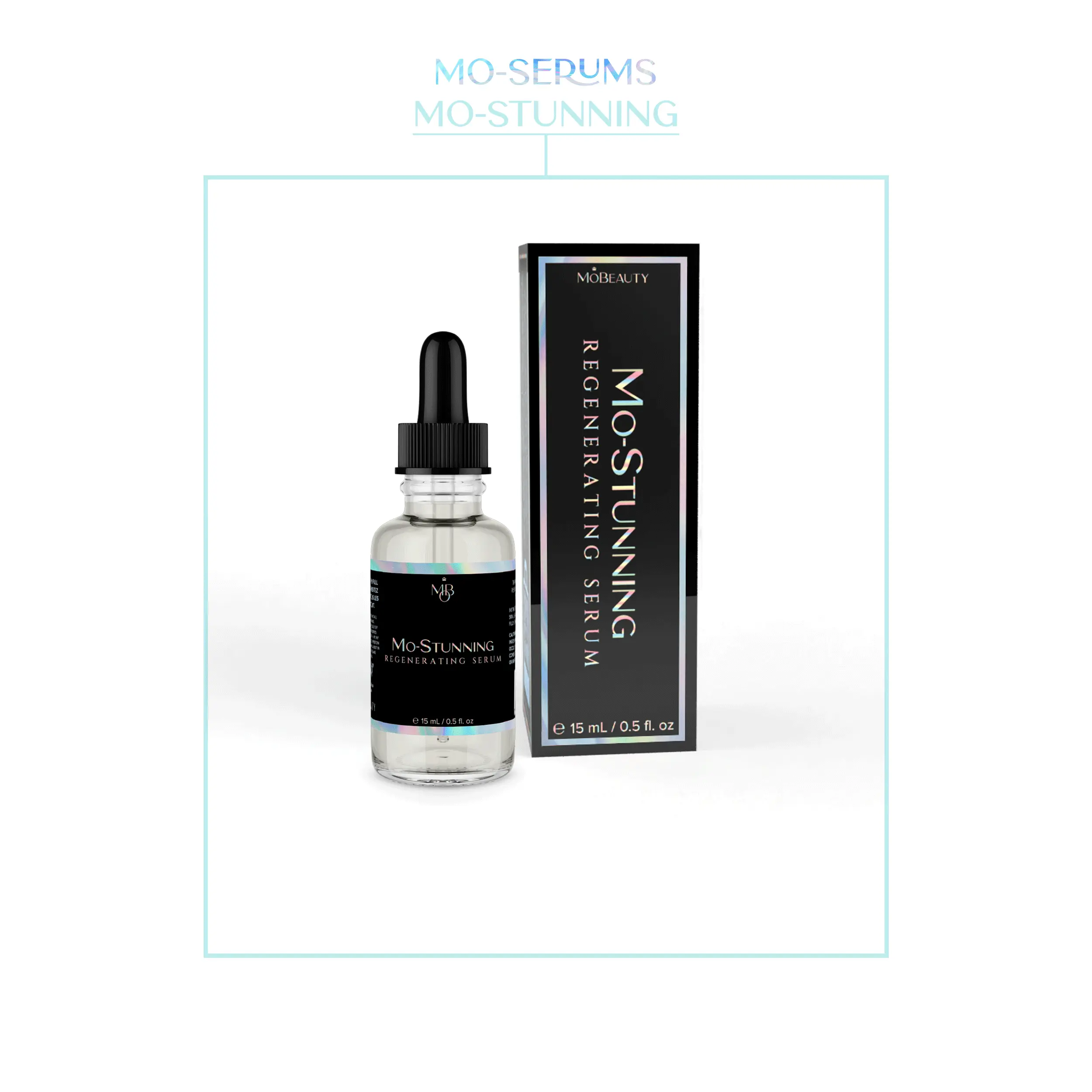 Mo-Stunning Regenerating Skincare Serum - Cucumber Extract, Travel Size Cucumber Skincare