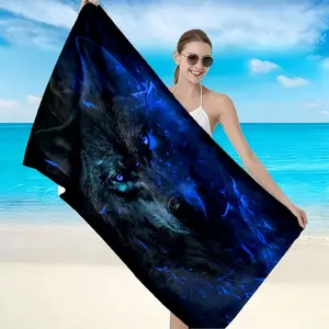 High-Quality Quick-Dry Beach Towel, Soft Skin-Friendly Fabric, Absorbent and Fast Drying, Anti-Wrinkle Easy Clean, Perfect Gift for Art Lovers