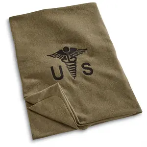 GI Style US Caduceus Wool Blanket GI Style US Caduceus Wool Blanket