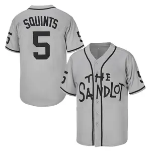Men's Sandlot #5 Michael Squints Fashion Kids Movie Baseball Jersey Stitched