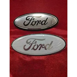 Ford Pickup Micro Badge Accessories, Suitable for 2004-2014 F150 Front Grille, 2005-2007 F250/F350 Front Grille, and 2011-2016 Explorer Front Grille. Applicable Size: 9.06* 3.54inch . Ford Car Modification