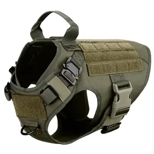 Tactical Harnesses for Dogs - Non-Customized, Tailored Design for Various Activities, Ideal for Outdoor Adventures, Training & Comfort