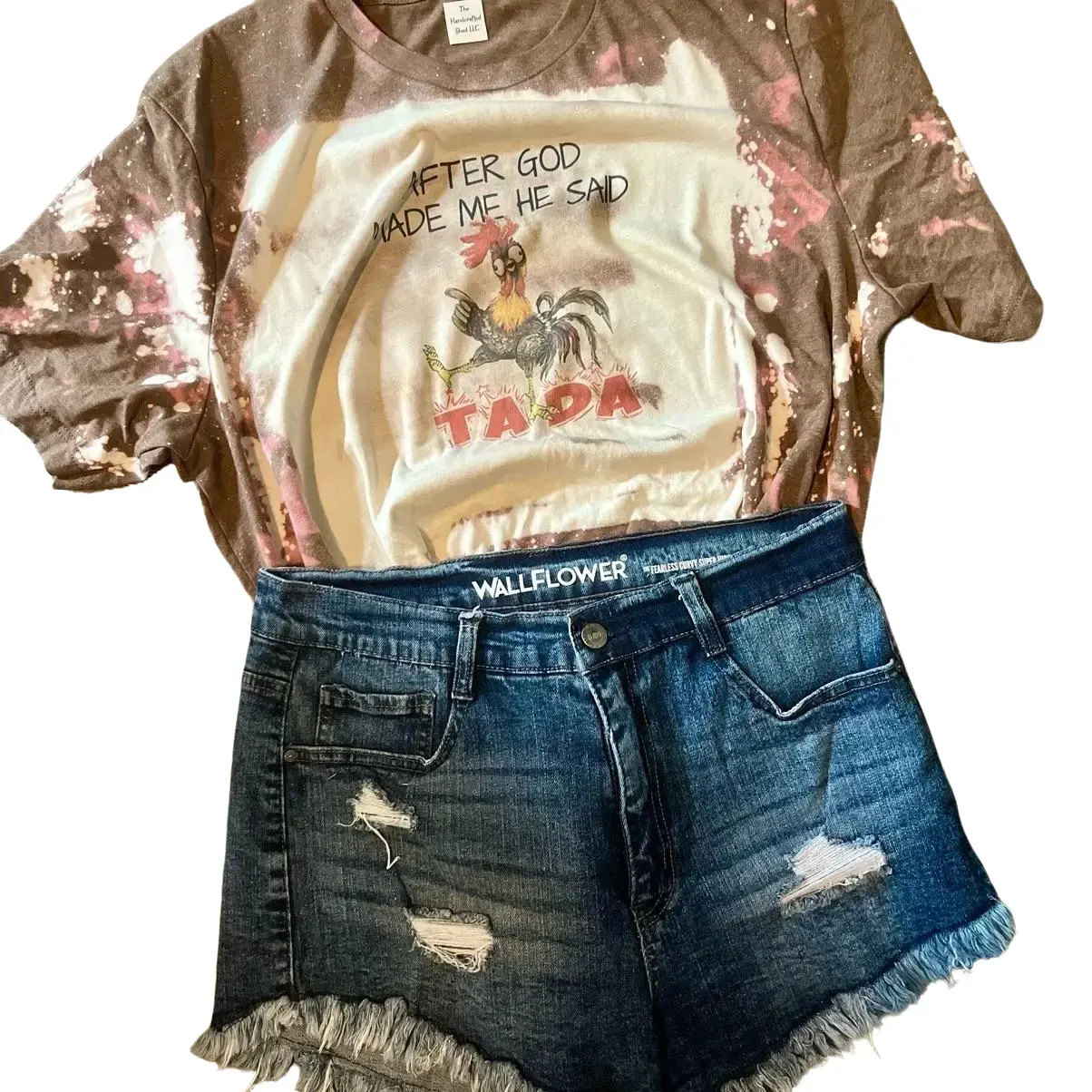 Tada bleached sublimated t-shirt