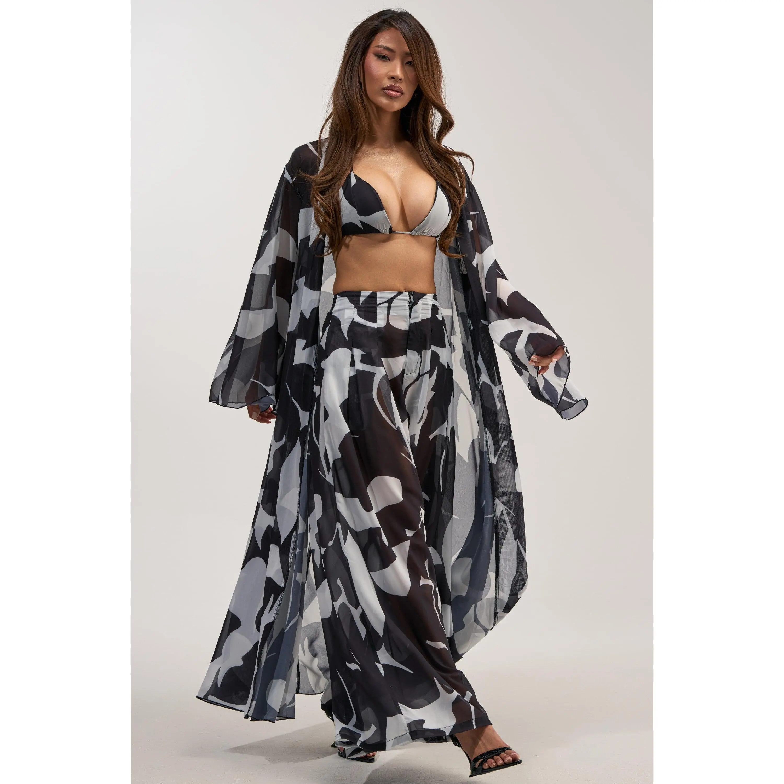 BAECATION CHIFFON DUSTER