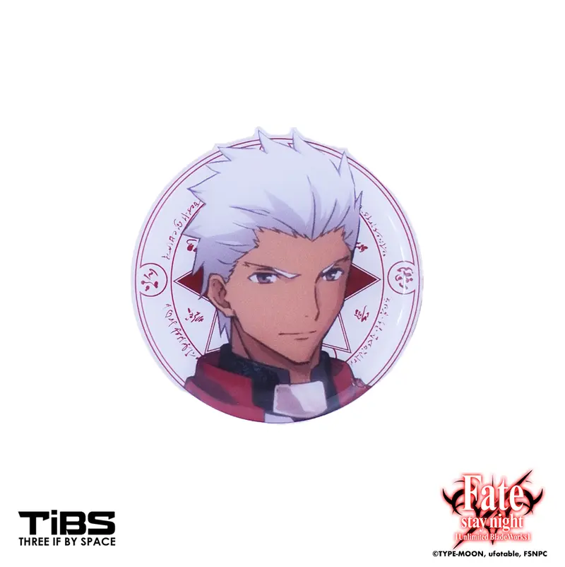 "Archer" Fate/stay night [Unlimited Blade Works] 2" Coin Pin