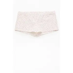 John Galt Women's Pink Floral Boxer Boyshorts