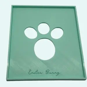 Easter Bunny Footprint Stencil – Reusable Template for Magical Bunny Tracks - DIY Bunny Footprint Maker for Easter Morning