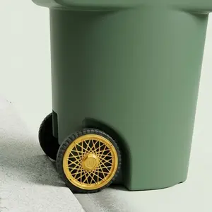 Boujee Bins - Gold Trash Can Rims