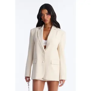 Eternal Muse Oversized Blazer - Off White