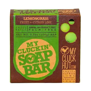 Lemongrass | My Cluckin' Soap Bar