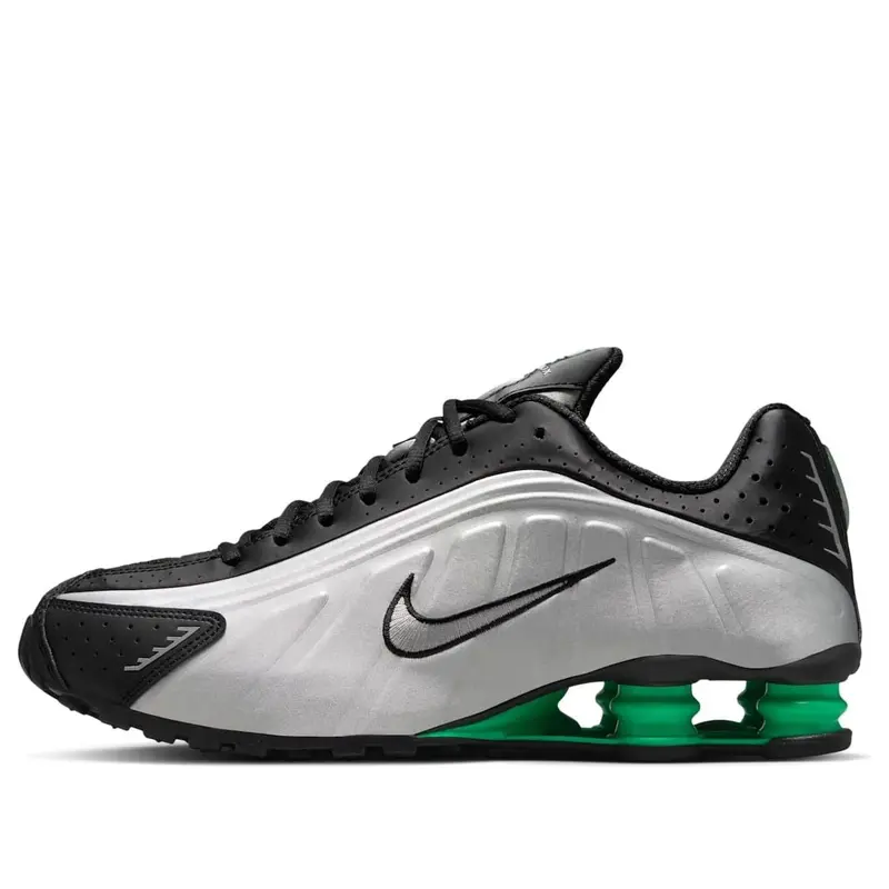 Nike Shox R4 'Metallic Silver Green Shock' HQ1988-006