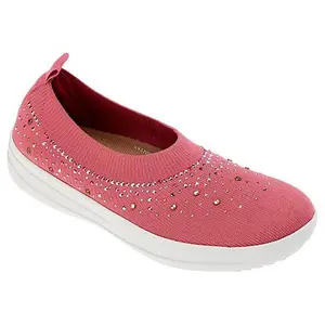 FitFlop ÜBERKNIT™ Crystal Slip-On Ballet Flat