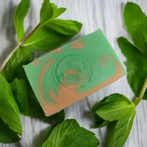 Peppermint Vanilla Bar Soap Body Care Scent Blend Comfort