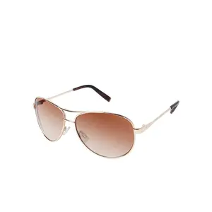 Iconic Aviator Pilot Sunglasses with Bifocal Readers in Gold