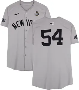 Tim Hill New York Yankees Game-Used #54 Gray Jersey vs. Los Angeles Dodgers on October 26, 2024 - Fanatics Authentic Certified