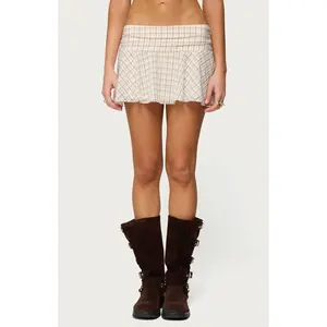 Edikted Women's Lulah Plaid Mini Skirt - Multicolor