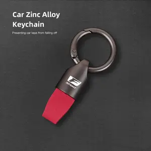 Zinc Alloy Leather Car Key Chain Strap Keyring For Lexus F-SPORT ES RX NX LS UX LM LX GX LC RZ IS CT GS RC HS SC TX LBX IS300 RX350 LS500 LX600 NX260 CT200