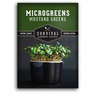 Mustard Green Microgreens Seeds