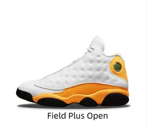 Crisp white sneakers with bold orange and black accents