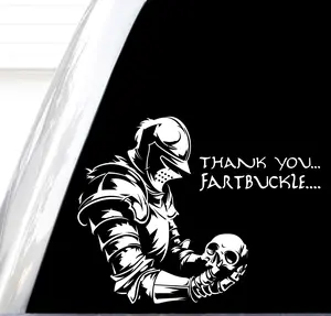 Fartbuckle Decal, Fartbuckle The Goblin, Goblin Stickers, Thank You Fartbuckle, Fart Buckle Shirt, RIP Fartbuckle, Rest in Peace Fart Buckle, Dungeons And Dragons Stickers, D&D, Baldurs Gate