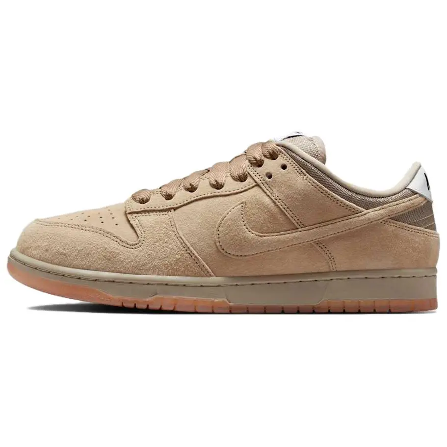 Nike Dunk Low SB Pro B 'Parachute Beige' Men's Skate Sneakers, 7-12 US Size, Durable Leather Construction, Runs Slightly Large