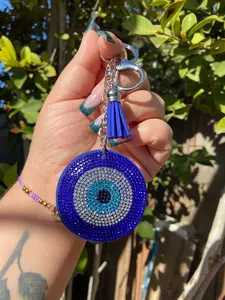 Evil eye bling keychain Evil eye bling keychain