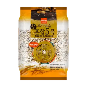 WANG FOOD Korean Soft Multi Grain Rice 1.81kg - Nutritious & Digestive Aid, Healthy Whole Grains for Balanced Diet