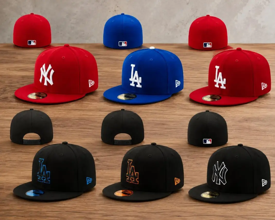 New Era MLB 9FIFTY Snapback Cap - NY Yankees/LA Dodgers Anniversary Patch, Unisex Classic Sport Streetwear, Adjustable Collectible Sports Headwear