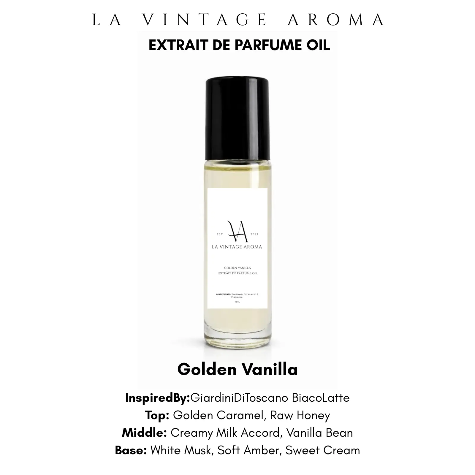 Scented  Extract De Perfume Oil Roller - Fragrance Oil Roller - Perfume Oil InspiredBy Scents