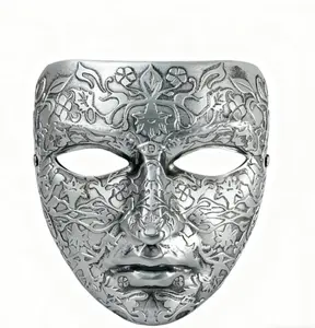 Handmade Resin Craft Mask for Halloween And Easter Cosplay Featuring The Design of Baldwin IV.